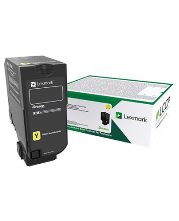 Toner Lexmark 73B20Y yellow | zwrotny | 15 000 str | CS827de / CX827de