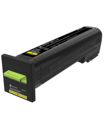 Zwrotna kaseta z tonerem Lexmark yellow | 22 000 str |  CS825 / CX860