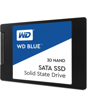 Western Digital Dysk WD Blue SSD 2.5'' 500GB SATA/600, 560/530 MB/s, 7mm, 3D NAND
