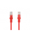 Lanberg Patchcord RJ45 cat. 5e UTP 0.25m czerwony - nr 4