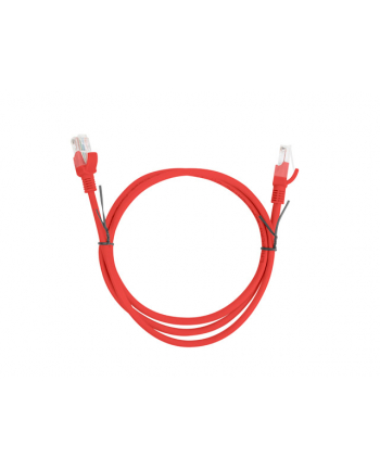 Lanberg Patchcord RJ45 cat. 5e UTP 1m czerwony