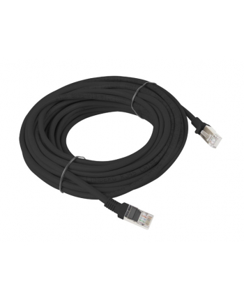 Lanberg Patchcord RJ45 cat. 5e UTP 10m czarny nr 1
