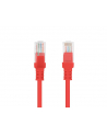 Lanberg Patchcord RJ45 kat. 5e UTP 10m czerwony - nr 7