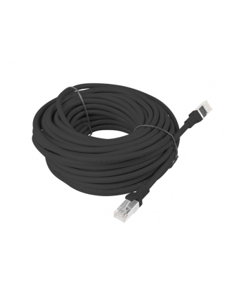 Lanberg Patchcord RJ45 cat. 5e UTP 15m czarny