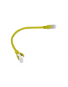 Lanberg Patchcord RJ45 kat. 6 UTP 0.25m żółty - nr 10