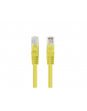 Lanberg Patchcord RJ45 kat. 6 UTP 0.25m żółty - nr 16
