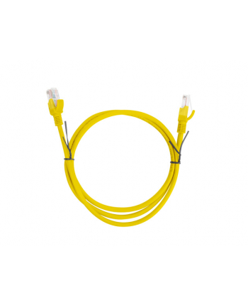 Lanberg Patchcord RJ45 kat. 6 UTP 1m żółty