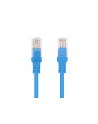 Lanberg Patchcord RJ45 kat. 6 UTP 5m niebieski - nr 6