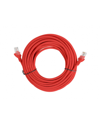 Lanberg Patchcord RJ45 kat. 6 UTP 5m czerwony nr 1