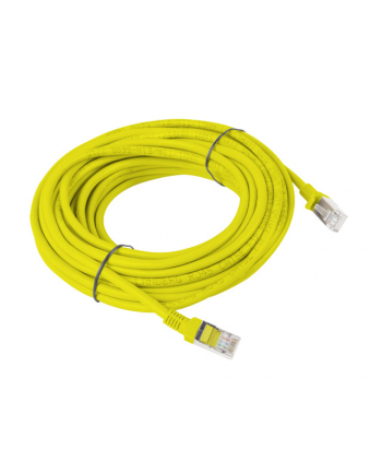 Lanberg Patchcord RJ45 kat. 6 UTP 10m żółty