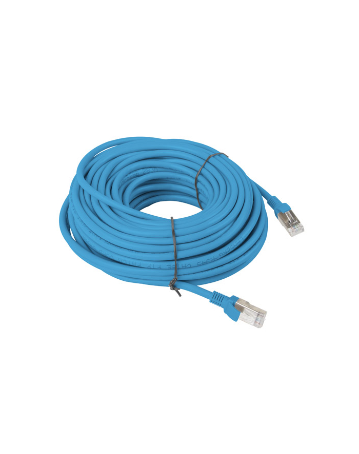 Lanberg Patchcord RJ45 kat. 6 UTP 20m niebieski główny