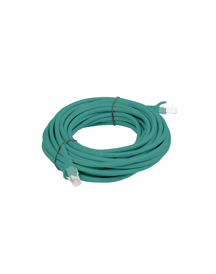 Lanberg Patchcord RJ45 kat. 6 UTP 20m zielony główny