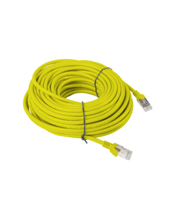 Lanberg Patchcord RJ45 kat. 6 UTP 20m żółty nr 1