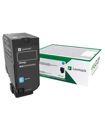 Toner Lexmark 73B20C cyan | zwrtony | 15 000 str | CS827de / CX827de nr 1