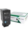 Toner Lexmark 73B20C cyan | zwrtony | 15 000 str | CS827de / CX827de - nr 19