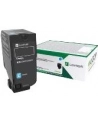Toner Lexmark 75B20C cyan | zwrotny | 10 000 str | CS/CX 727 / CS728 - nr 25