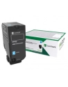 Toner Lexmark 75B20C cyan | zwrotny | 10 000 str | CS/CX 727 / CS728 - nr 6