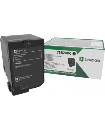 Toner Lexmark 75B20K black | zwrotny | 13000 str | CS/CX 727 / CS728 nr 2