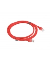 Lanberg Patchcord RJ45 kat. 6 UTP 2m czerwony - nr 1