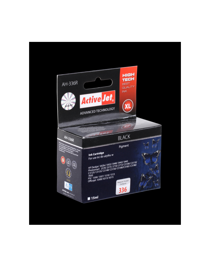 ActiveJet AH-362 tusz czarny do drukarki HP (zamiennik C9362EE nr 336) główny