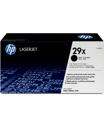 Toner HP black | 10000str | LaserJet5000/5100  C4129X