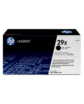 Toner HP black | 10000str | LaserJet5000/5100  C4129X