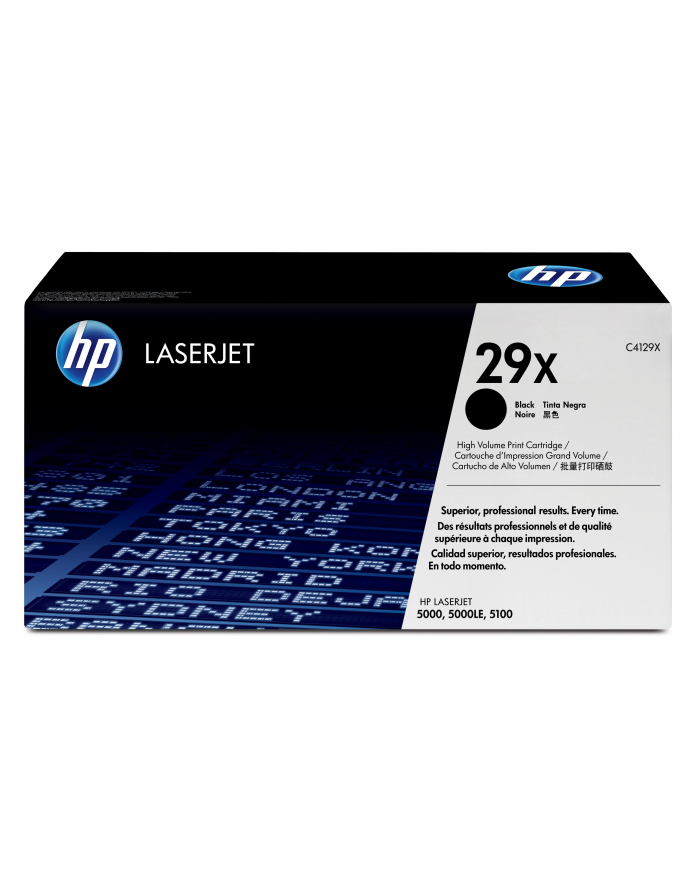 Toner HP black | 10000str | LaserJet5000/5100  C4129X główny