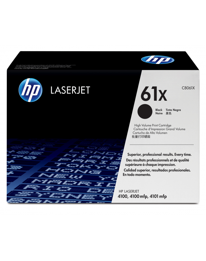 Toner Czarny C8061X główny