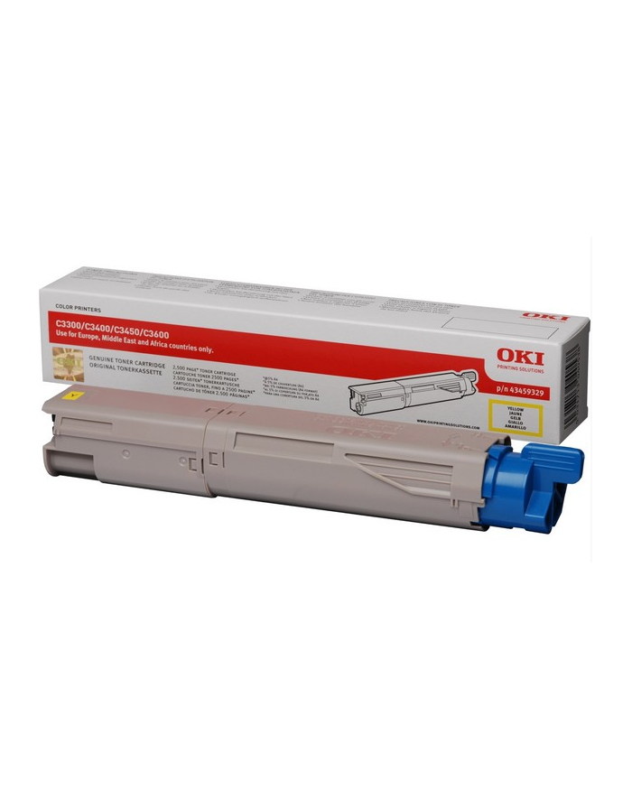 Toner C3450 Yellow (2,5k)          43459329 główny
