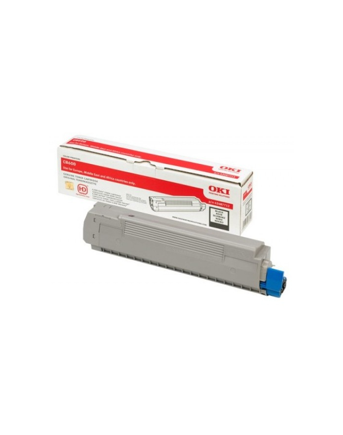 Toner OKI C8600 Black 6k główny
