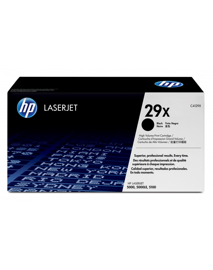 Toner HP black | 10000str | LaserJet5000/5100  C4129X główny