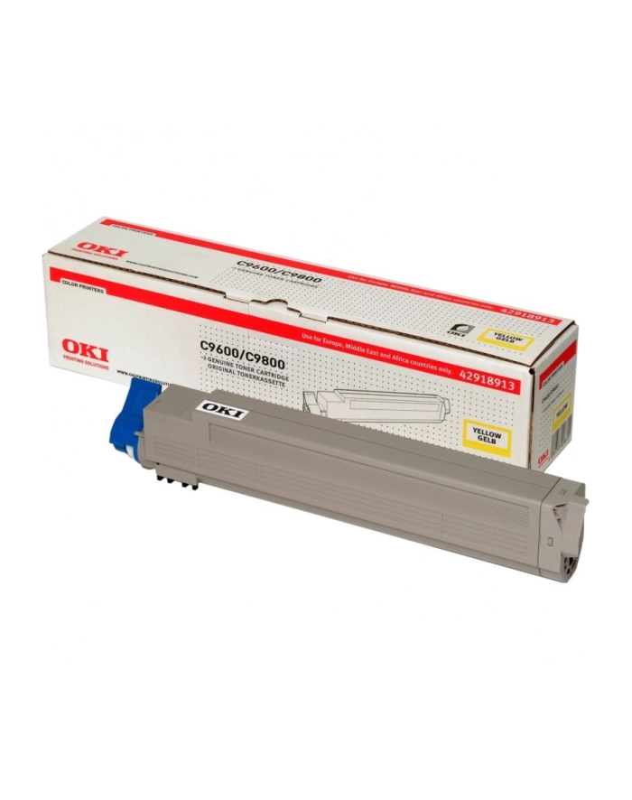 Toner C9600/9800    Yellow główny