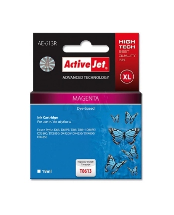 ActiveJet AER-613 tusz magenta do drukarki Epson (zamiennik T0613) nr 2