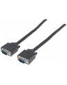 Kabel VGA Manhattan SVGA 15 M/15 M, 1,8m, czarny - nr 5