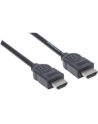 Kabel HDMI Manhattan HDMI/HDMI M/M Ethernet, ekranowany, 5m, czarny - nr 18