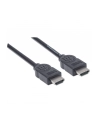 Kabel HDMI Manhattan HDMI/HDMI M/M Ethernet, ekranowany, 5m, czarny - nr 9