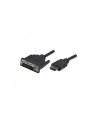 Adapter Manhattan HDMI męski na DVI-D 24+1 męski, Dual Link, 1,8m, czarny - nr 27