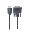Adapter Manhattan HDMI męski na DVI-D 24+1 męski, Dual Link, 1,8m, czarny - nr 2