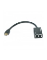 Extender HDMI Techly po skrętce Cat. 5e/6 do 30m, czarny - nr 1