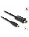 Kabel adapter Delock USB type-C(M) -> HDMI(M) 2m - nr 22