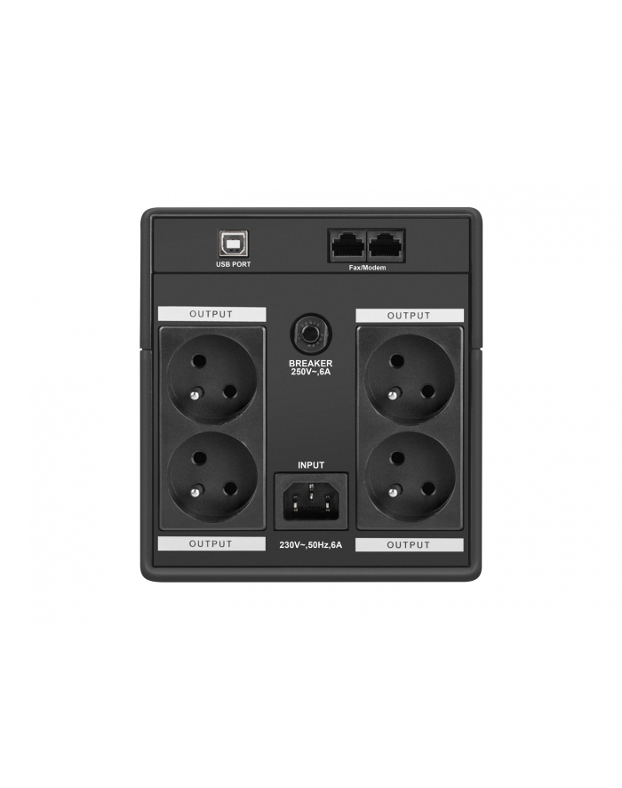 Armac UPS HOME Line-Interactive 1000E LED 4x 230V PL OUT, USB główny