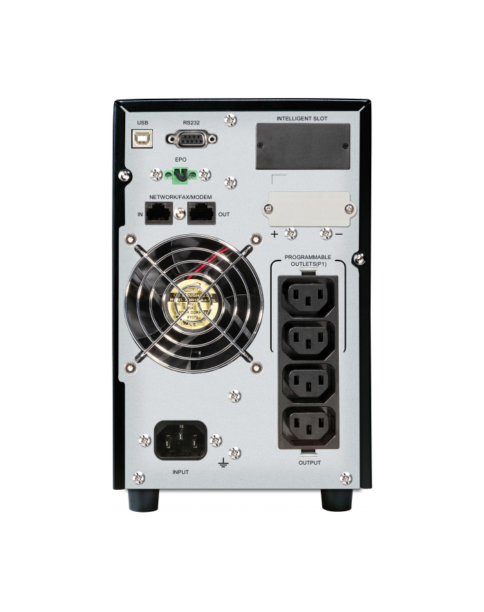 Power Walker UPS On-Line 1/1 Fazy 1000VA, PF1, 4x IEC C13, USB/RS-232, EPO, LCD główny