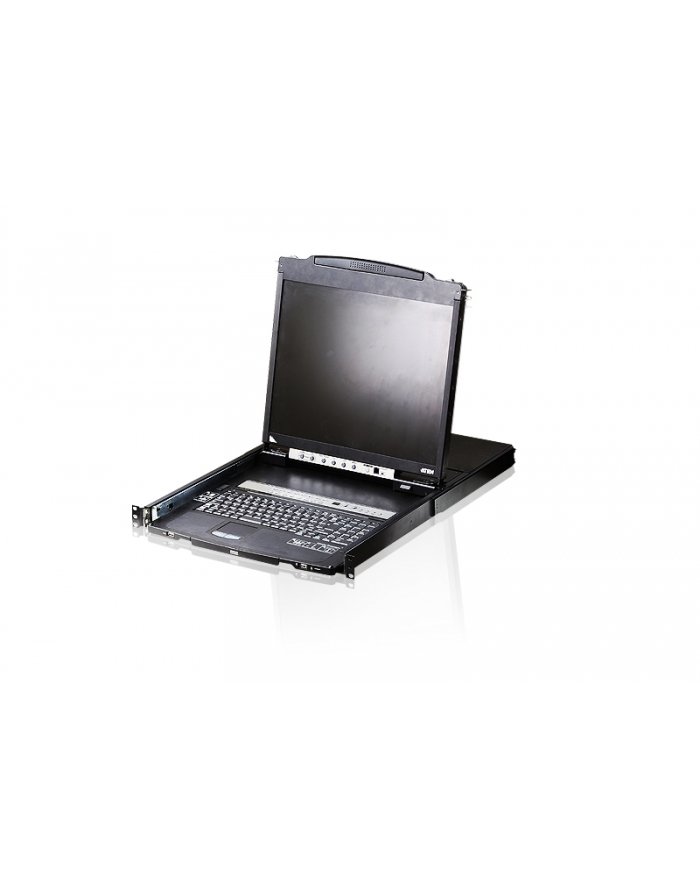 Konsola LCD 19'' KVM ATEN CL5816N-ATA (CL5816N-ATA-AG) Dual Rail 16-port. główny