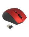 Mysz bezprzewodowa optyczna Delock 5-Button 2,4 GHz czarno-czerwona - nr 21