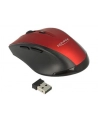 Mysz bezprzewodowa optyczna Delock 5-Button 2,4 GHz czarno-czerwona - nr 8