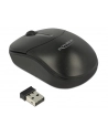 Mysz bezprzewodowa optyczna Delock 1-scroll 2,4 GHz czarna - nr 8