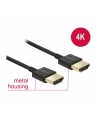 Kabel HDMI Delock HDMI High Speed Ethernet 4K 3D M/M Slim 3m - nr 13