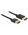 Kabel HDMI Delock HDMI High Speed Ethernet 4K 3D M/M Slim 3m - nr 14