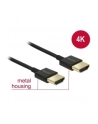 Kabel HDMI Delock HDMI High Speed Ethernet 4K 3D M/M Slim 3m - nr 17
