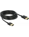 Kabel HDMI Delock HDMI High Speed Ethernet 4K 3D M/M Slim 3m - nr 23